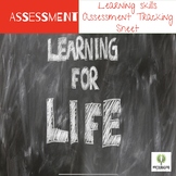 Ontario Learning Skills Digital Assessment Tracking Sheet