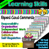 Ontario Learning Skills Report Card Comments