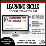 Ontario Learning Skills Student Self-Assessment | Goal Set