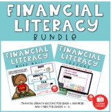 Grade 4 Ontario Math Financial Literacy Bundle | Word Wall