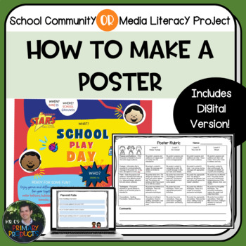 Preview of Ontario Media Literacy How to Make a Poster