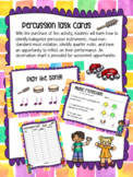 Ontario Music - Percussion Instruments Task Cards