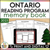 Ontario Reading Program Memory Book 2023 | Print and Digital