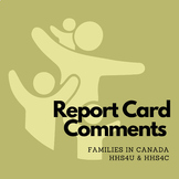 Ontario Report Card Comment Generator: Families in Canada 