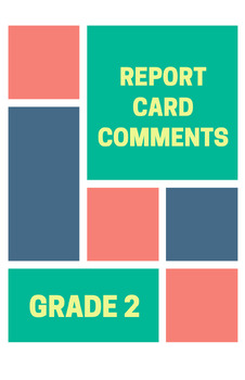 Preview of Ontario Report Card Comments - Grade 2/3 (2024)