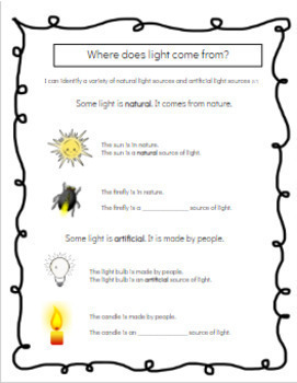 ontario science grade 4 light by the right step tpt