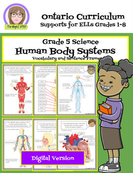 ontario science grade 5 human body systems digital by the right step