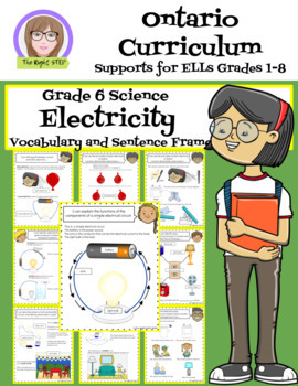 ontario science grade 6 electricity for ells by the right step tpt