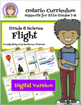 Preview of Ontario Science: Grade 6 Flight Digital