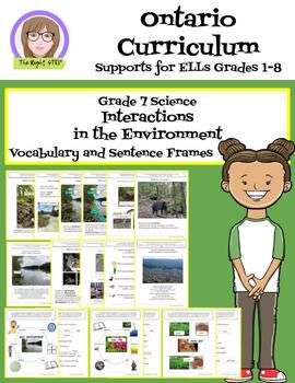 Preview of Ontario Science: Grade 7 Interactions in the Environment