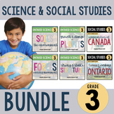 Ontario Science and Social Studies - Grade 3 #bundleuptpt