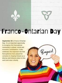Preview of Ontario Special Recognition Day Poster (Franco-Ontarian Day) - English Version