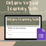 Ontario Virtual Learning Skills Self-Reflection and Assess