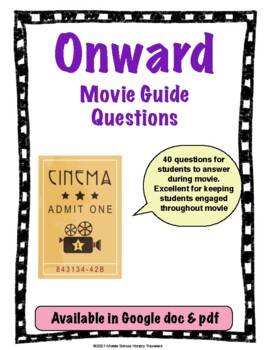 Preview of Onward Movie Guide Questions