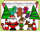 Oodles of Doodles: Santa and Elf Christmas Clip Art