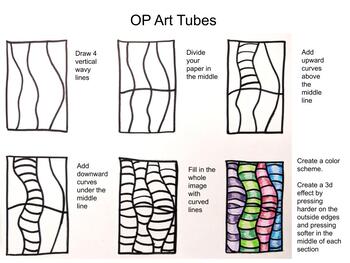 Preview of Op Art: Tubes
