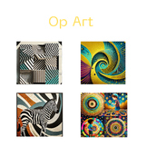 Op Art and the Elements of Art • Art Classes • Step-by-ste