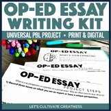 Op-Ed Essay Research Project PBL Print & Digital