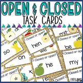 Open & Closed Syllable Activity