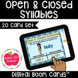 Open & Closed Syllables BOOM Cards™  | 2nd Wonder Unit 6 W