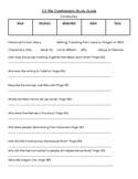 Open Court 3rd Grade Unit 3 Lesson 3 Study Guide Overlanders