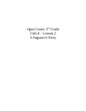 Open Court: 3rd Grade- Unit 4- Lesson 2: A Saguaro's Story