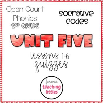 Preview of Open Court Phonics | Unit 5 | Socrative Quizzes