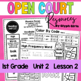 Open Court Reading 1st Grade Unit 2, Lesson 2 Resources