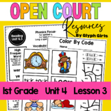 Open Court Reading 1st Grade Unit 4, Lesson 3 Resources