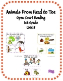 Open Court Reading - 1st Grade - Unit 8 Animals From Head to Toe