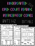 Open Court Reading 2023 Kindergarten Refrigerator Copies U