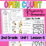 Open Court Reading 2nd Grade Unit 1, Lesson 6 Resources