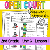 Open Court Reading 2nd Grade Unit 3, Lesson 1 Resources