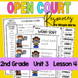 Open Court Reading 2nd Grade Unit 3, Lesson 4 Resources