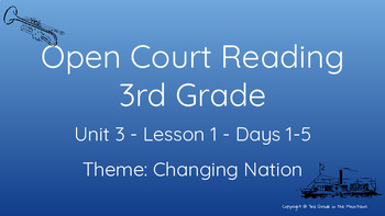 Preview of Open Court Reading - 3rd Grade - Unit 3 - Lesson 1 Slides