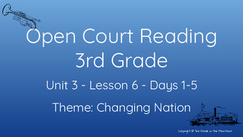 Preview of Open Court Reading - 3rd Grade - Unit 3 - Lesson 6 Slides