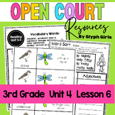 Open Court Reading 3rd Grade Unit 4, Lesson 6 Resources