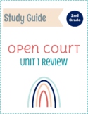 Open Court | 2nd Grade | Unit 1 | Review | Study Guide | P