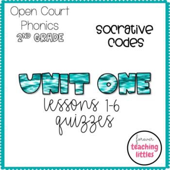 Preview of Open Court Phonics | Unit 1 | Socrative Quizzes