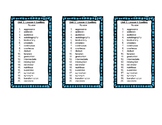Open Court Unit 3, Lesson 6 Printable Spelling List (5th Grade)
