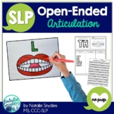 Open Ended Articulation Pages for SLPs
