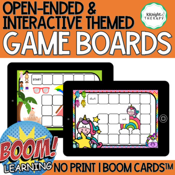 Preview of Open-Ended Interactive Game Board BOOM Cards + Digital SPINNERS