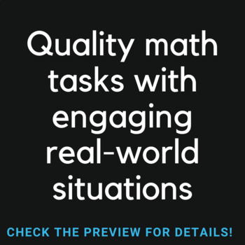 Open Ended Math Problem Solving Tasks Grade 2-3 BUNDLE | Distance Learning