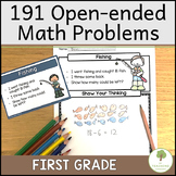 Open Ended Math Problems – First Grade Problem Solving Tasks