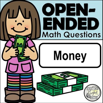 Preview of Open-Ended Math Questions - Money 