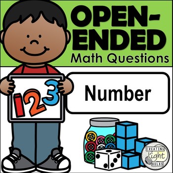 Preview of Open-Ended Math Questions - Number 