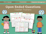 Open Ended Questions Center Posters