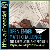 Open Ended Real World Math Performance Task Problem Solvin