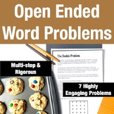 Open Ended Word Problems: Complex, Multi-Step Challenges (