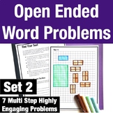 Open Ended Word Problems - Set 2: Complex, Multi-Step Chal